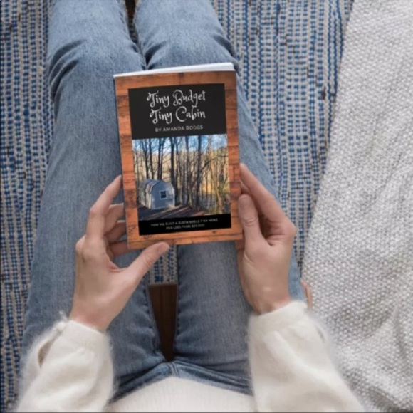 Tiny Budget Tiny Cabin Book Signed by Author Amanda Boggs How To Tiny Home - Picture 9 of 12